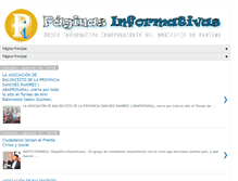 Tablet Screenshot of paginasinformativas.com